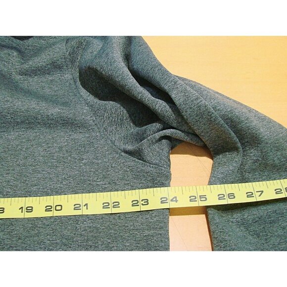 Under Armour Gray Loose Fit Orange Logo Front Pockets Hoodie Sweatshirt Size L - Picture 6 of 12